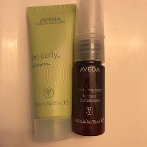 Aveda hair treatment samples
